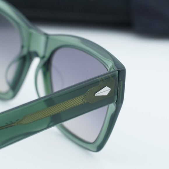 Rag & Bone RNB1046/G/S 01ED PR Square Sunglasses - Green/Grey main image 9